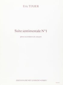 Suite sentimentale n°1 - partition accordeon