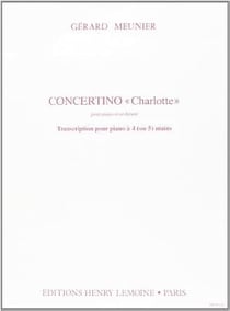 Concertino Charlotte - partition Piano