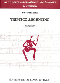 Triptico Argentino - partition guitare
