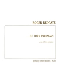 Of Torn Pathways - partition violon et percussion