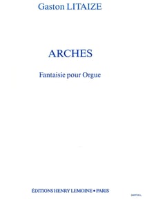Arches - partition orgue