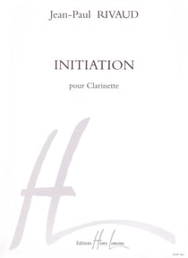 Initiation - partition clarinette SOLO