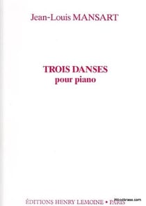 Danses (3) --- piano