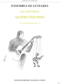 4 Esquisses Vol.1 - partition guitare