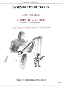 Rondeau et Gigue - partition guitare