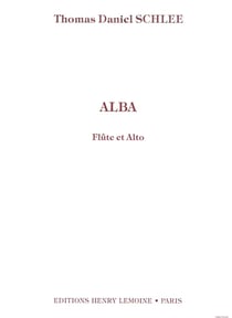 Alba Op.26 - partition flûte et alto