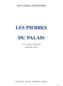 Pierres du Palais (opéra pour enfants) - partition 5 choeurs d'enfant