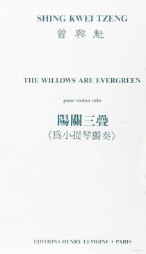 Willows Are Ever Green - partition violon
