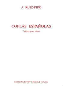 Coplas españolas : 7 pièces - partition Piano