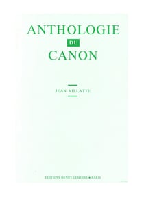 Anthologie du canon - Voix et piano