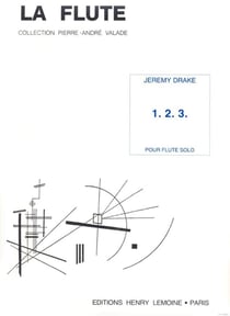 1, 2, 3 - partition flûte