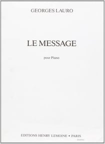 Message pour piano - partition Piano