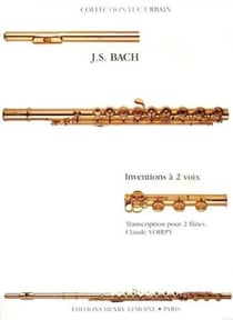 Inventions à 2 voix - partition flûte