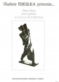 Hexa-Actes - partition guitare