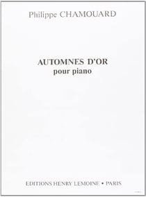 Automnes d'Or - partition Piano