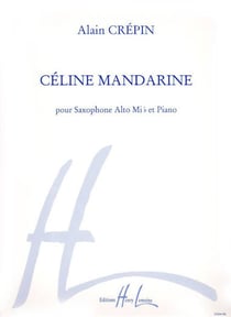 Céline Mandarine - partition saxophone mib et piano