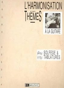 Harmonisation de thèmes - partition guitare