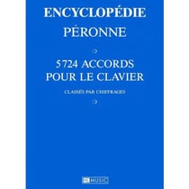 Encyclopédie des accords - partition clavier