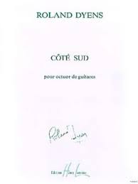 Côté Sud - partition octuor de guitares