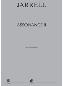 Assonance II - Clarinette basse