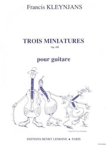 Miniatures (3) - partition guitare