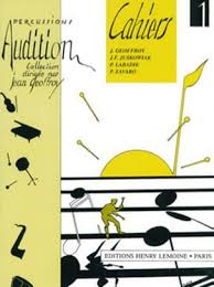 Audition Vol.1 - partition percussion
