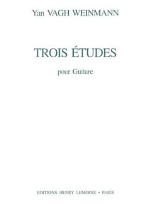 Études (3) - partition guitare