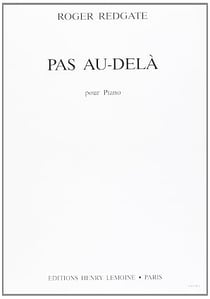 Pas au-delà - partition Piano