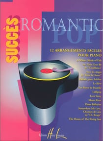 Succès romantic pop - partition Piano