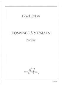 Hommage à Messiaen - partition orgue