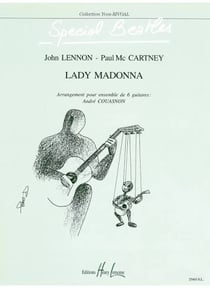 Lady Madonna - partition guitare