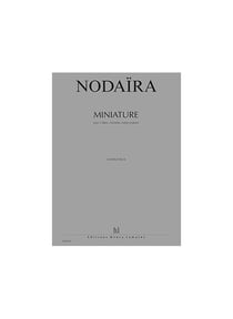 Miniature - partition 2 flûtes, clarinette, violon