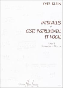 Intervalles et geste instrumental et vocal Vol.1 - Secondes et tierces