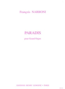 Paradis - partition orgue