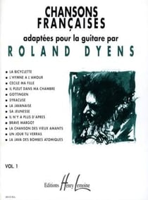 Chansons francaises vol1 --- guitare