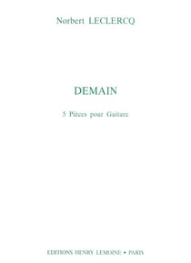 Demain - 5 Pièces - partition guitare