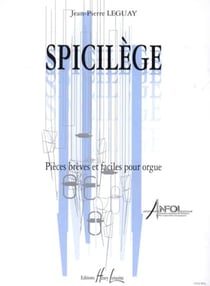 Spicilège - partition orgue