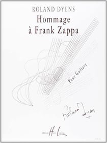 Hommage à Franck Zappa - partition guitare