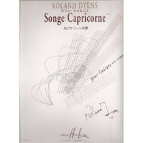 Songe Capricorne - partition guitare