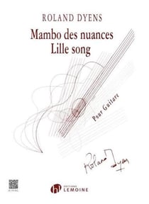 Mambo des Nuances et Lille Song - partition guitare