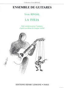 La Folia - 7 variations pour 5 guitares