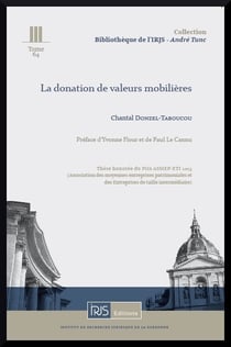 La donation de valeurs mobilieres