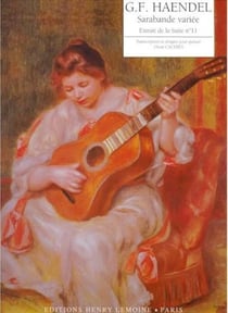 Sarabande variée - partition guitare