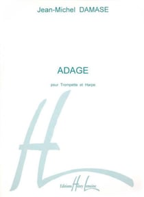 Adage - partition trompette et harpe