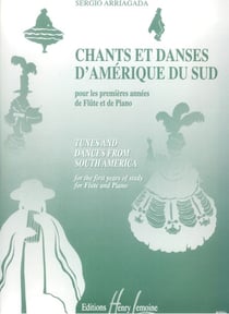 Chants et danses d'amerique du sud --- flute et piano