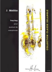 Trap Rag (coll. Delangle) - partition saxophone
