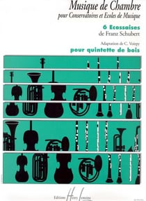 6 Écossaises - partition quintette