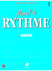 Manuel de Rythme - 1er Cycle Vol.1 - partition formation musicale - cycle 1