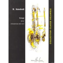 Eulogy - partition saxophone alto solo