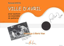 Ville d'Avril - partition guitare